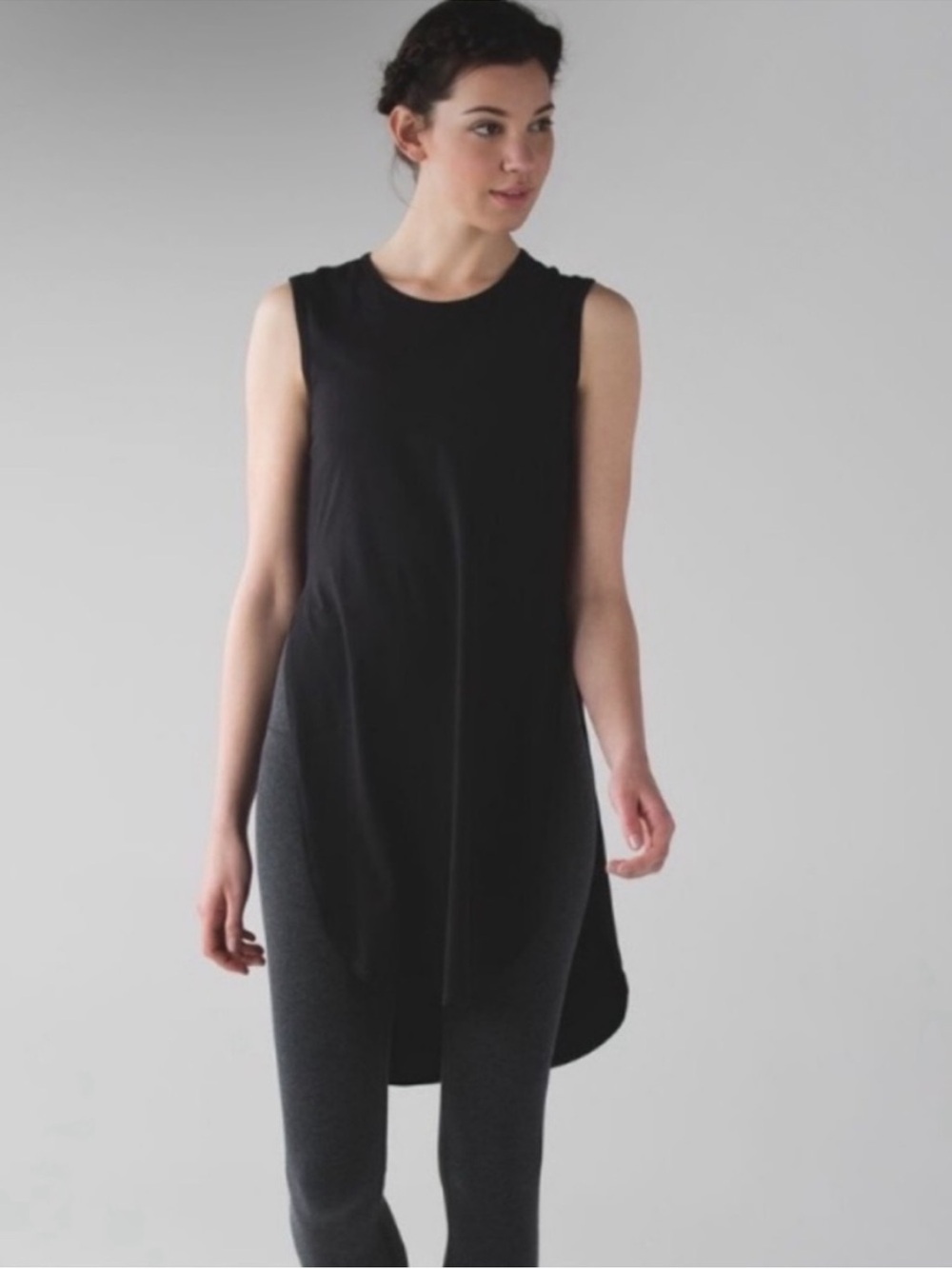 Lululemon Breeze By Black Tunic Top